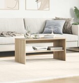 VidaXL Tv-meubel 80x40x40 cm bewerkt hout sonoma eikenkleurig