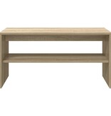VidaXL Tv-meubel 80x40x40 cm bewerkt hout sonoma eikenkleurig