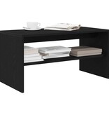 VidaXL Tv-meubel 80x40x40 cm spaanplaat zwart eikenkleurig