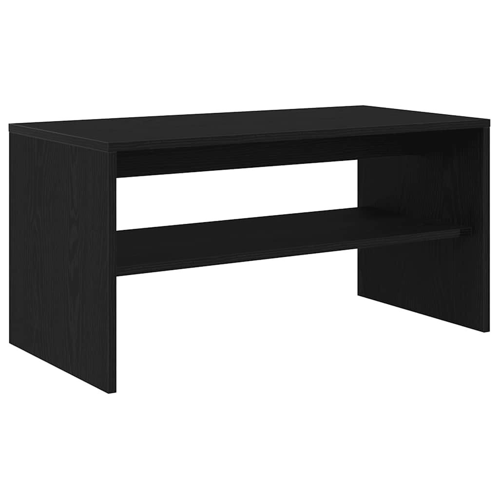 VidaXL Tv-meubel 80x40x40 cm spaanplaat zwart eikenkleurig