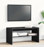 VidaXL Tv-meubel 80x40x40 cm spaanplaat zwart eikenkleurig