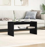 VidaXL Tv-meubel 80x40x40 cm spaanplaat zwart eikenkleurig