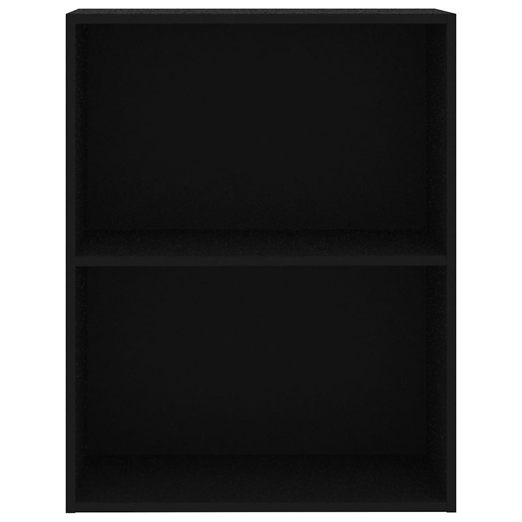 VidaXL Boekenkast 60x30x76,5 cm bewerkt hout zwart