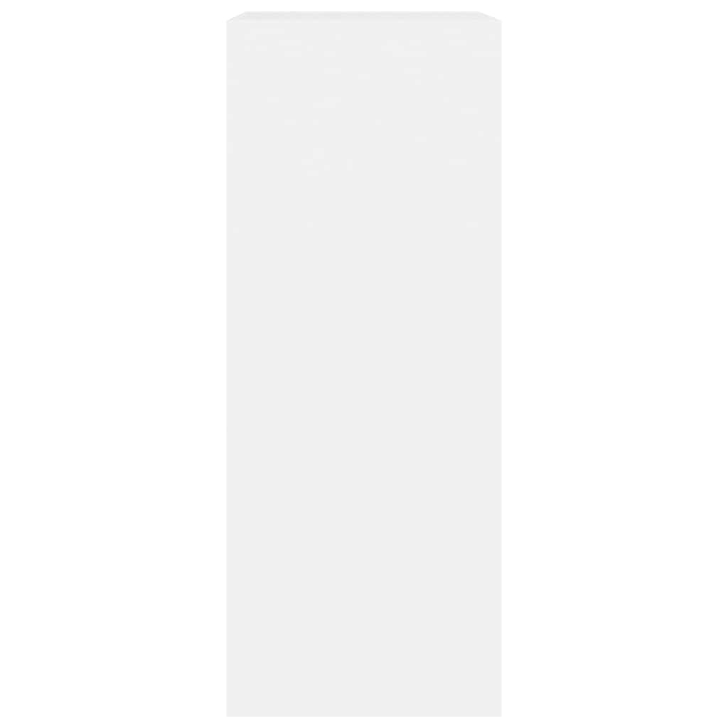 VidaXL Boekenkast 60x30x76,5 cm bewerkt hout wit