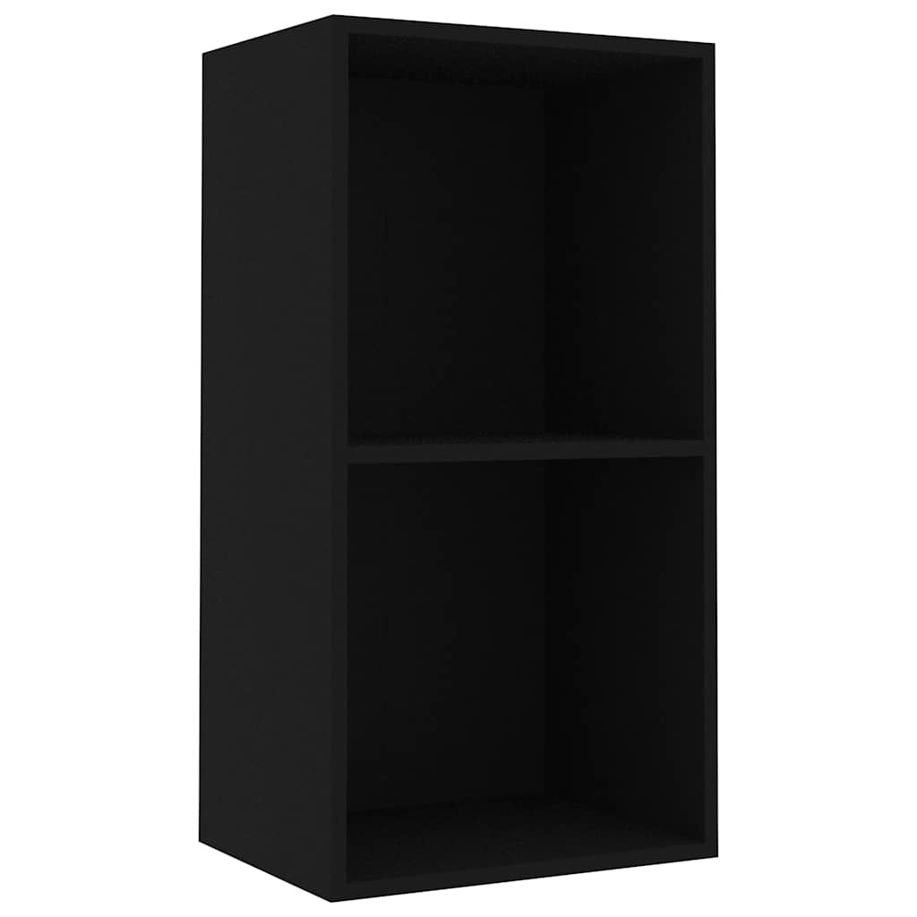 VidaXL Boekenkast 40x30x76,5 cm bewerkt hout zwart