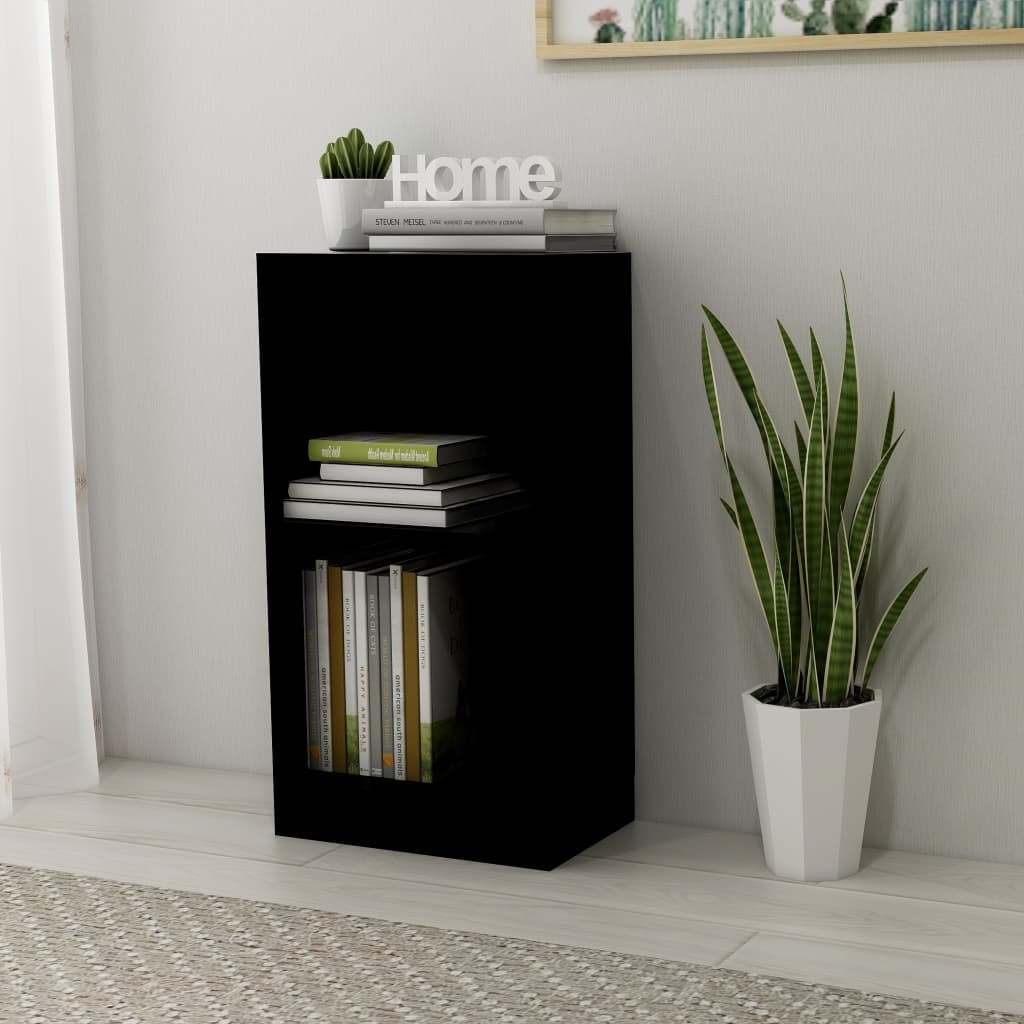VidaXL Boekenkast 40x24x75 cm bewerkt hout zwart