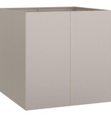 VidaXL Plantenbak roestig 80x80x80 cm weervast staal