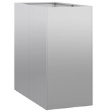 VidaXL Plantenbak 40x80x80 cm gegalvaniseerd staal