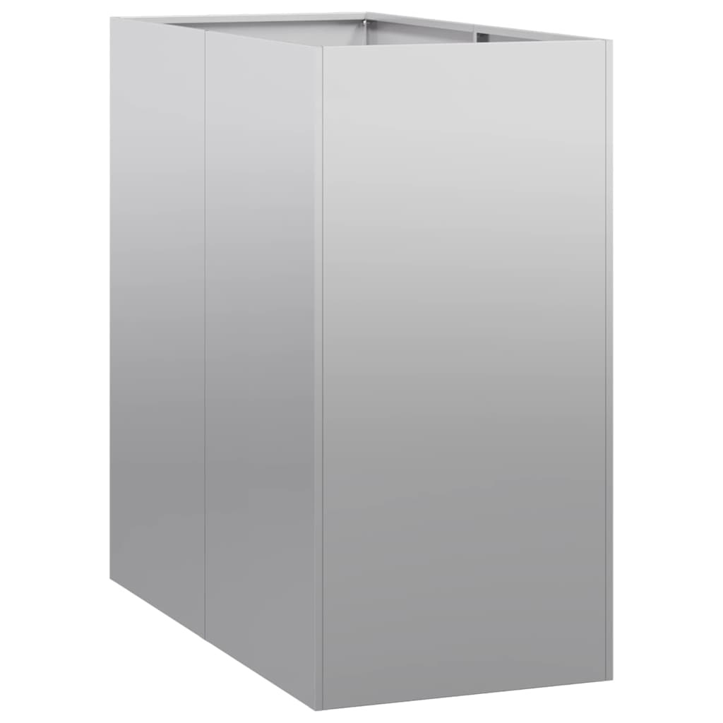 VidaXL Plantenbak 40x80x80 cm gegalvaniseerd staal