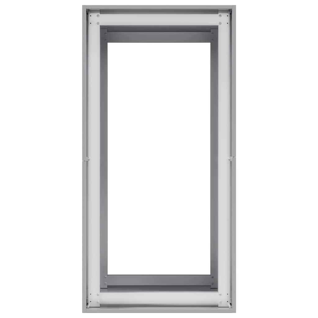 VidaXL Plantenbak 40x80x80 cm gegalvaniseerd staal