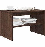 VidaXL Tv-meubel 60x40x40 cm bewerkt hout bruin eikenkleur