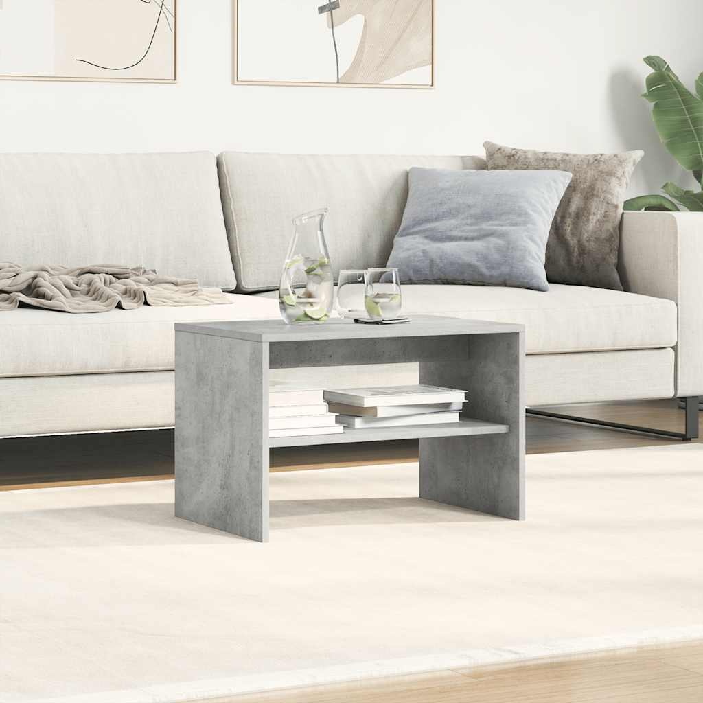 VidaXL Tv-meubel 60x40x40 cm bewerkt hout betongrijs