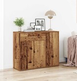 VidaXL Dressoir 88x30x70 cm spaanplaat oud hout