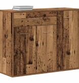 VidaXL Dressoir 88x30x70 cm spaanplaat oud hout