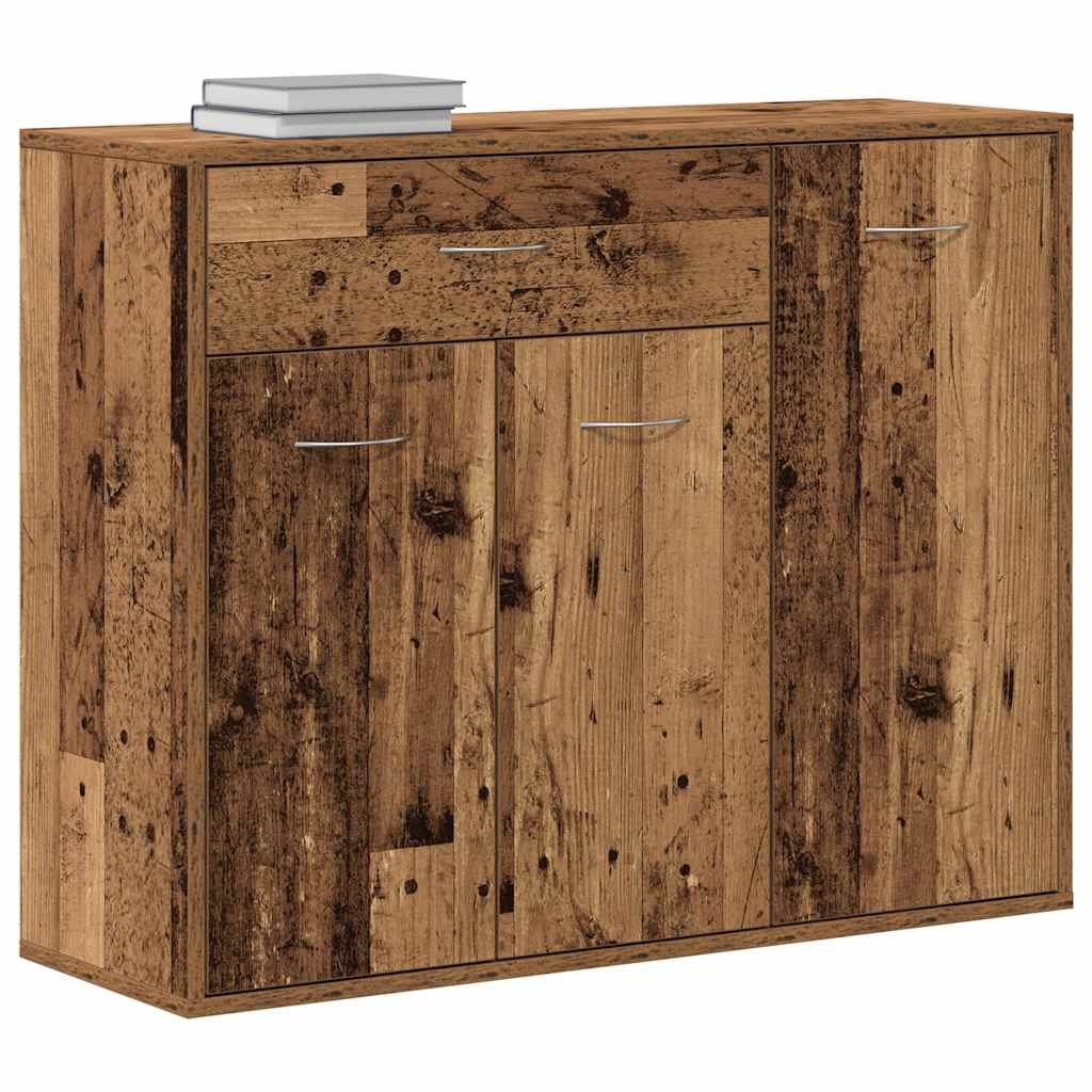 VidaXL Dressoir 88x30x70 cm spaanplaat oud hout