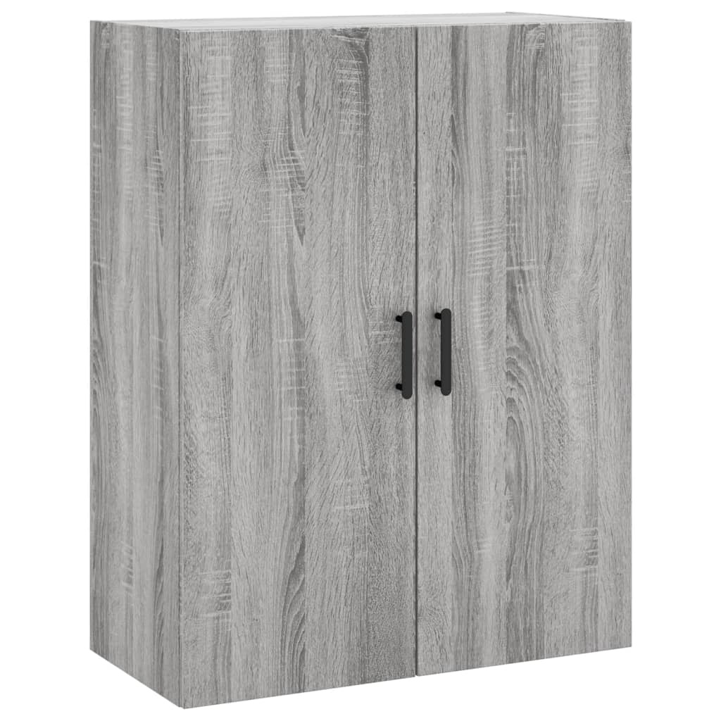 VidaXL Hangkast 69,5x34x90 cm grijs sonoma eikenkleurig