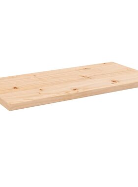 VidaXL Tafelblad rechthoekig 80x40x2,5 cm massief grenenhout