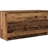 VidaXL Tv-meubel 100x35x54 cm bewerkt hout oud houtkleurig