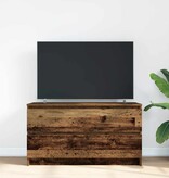 VidaXL Tv-meubel 100x35x54 cm bewerkt hout oud houtkleurig