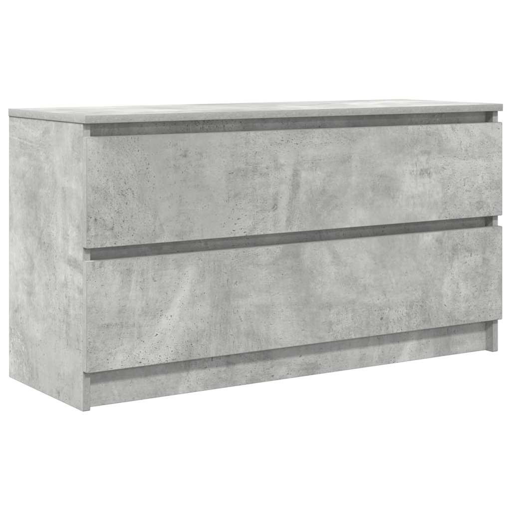 VidaXL Tv-meubel 100x35x54 cm bewerkt hout betongrijs