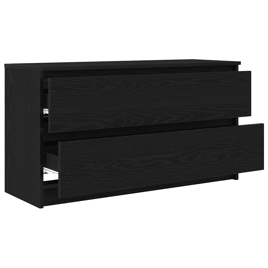 VidaXL Tv-meubel 100x35x54 cm bewerkt hout zwart