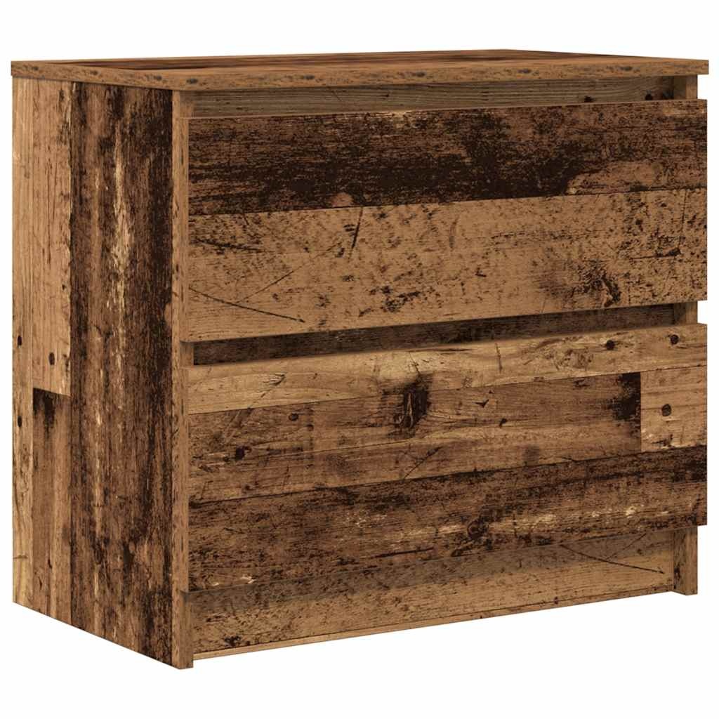 VidaXL Tv-meubel 60x35x54 cm bewerkt hout oud houtkleurig