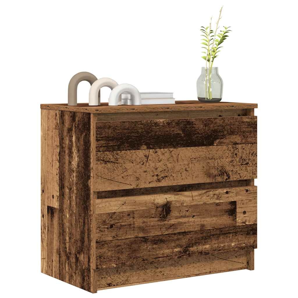 VidaXL Tv-meubel 60x35x54 cm bewerkt hout oud houtkleurig