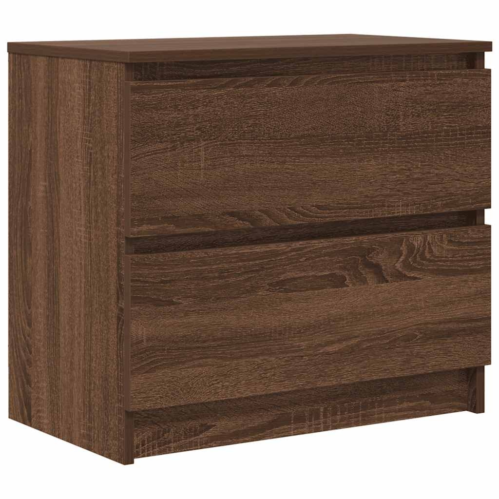 VidaXL Tv-meubel 60x35x54 cm bewerkt hout bruin eikenkleur