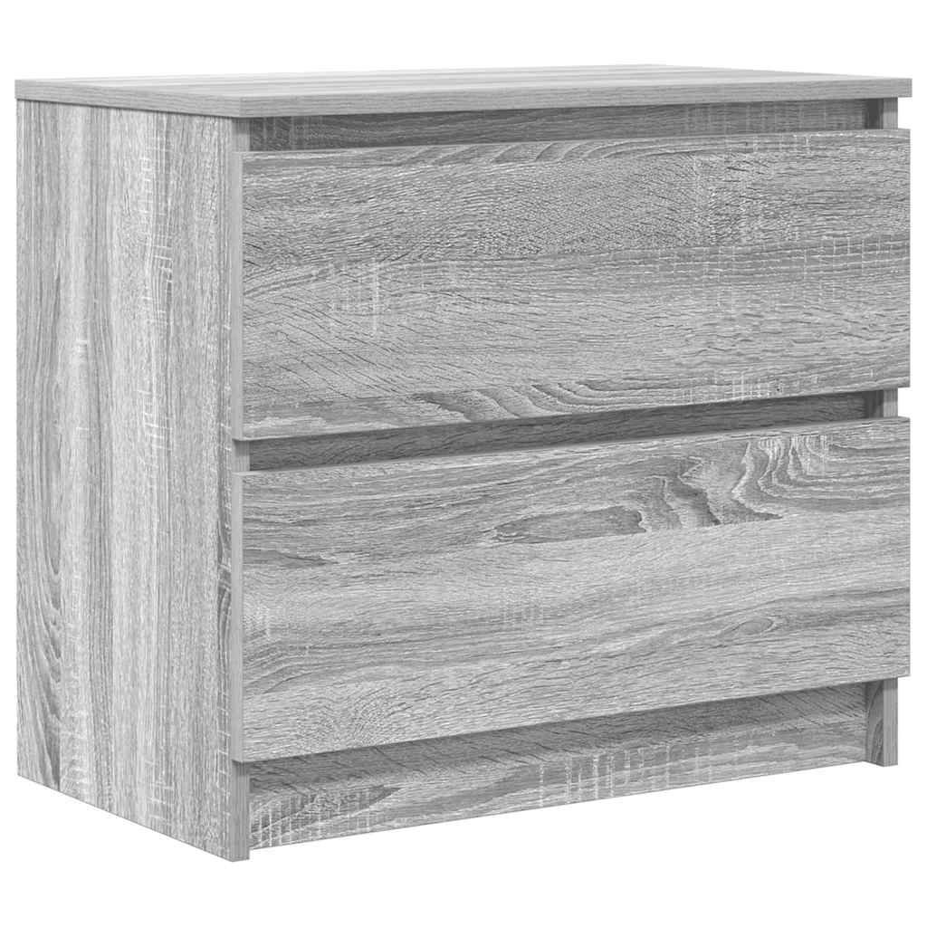 VidaXL Tv-meubel 60x35x54 cm bewerkt hout grijs sonoma eikenkleurig