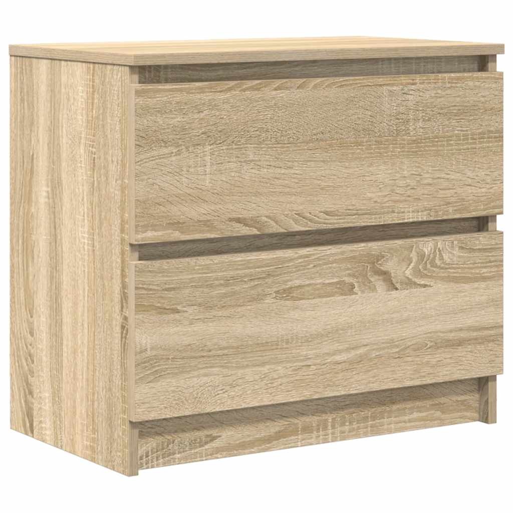 VidaXL Tv-meubel 60x35x54 cm bewerkt hout sonoma eikenkleurig