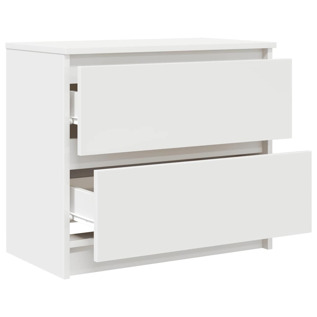 VidaXL Tv-meubel 60x35x54 cm bewerkt hout wit