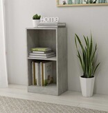 VidaXL Boekenkast 40x24x75 cm bewerkt hout betongrijs