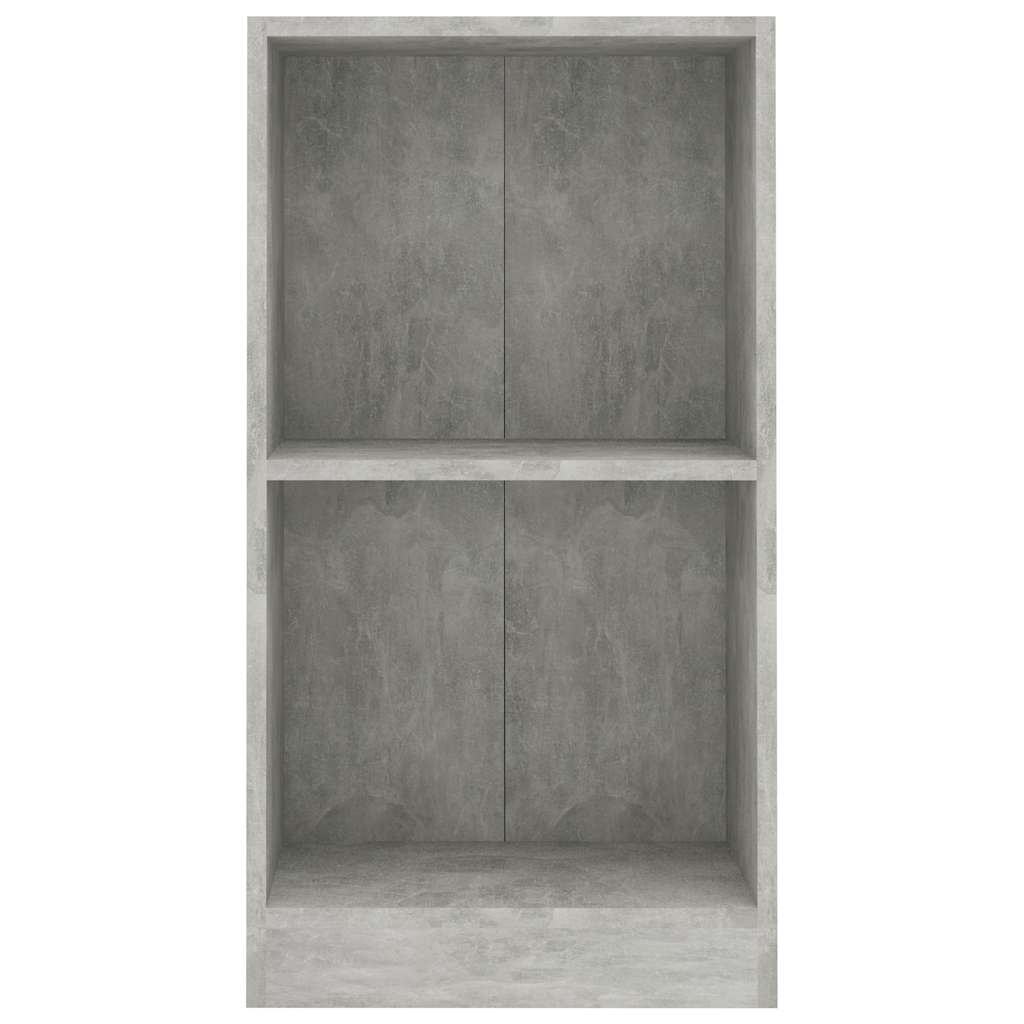 VidaXL Boekenkast 40x24x75 cm bewerkt hout betongrijs