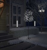VidaXL Kerstboom 220 LED's koudwit licht kersenbloesem 220 cm