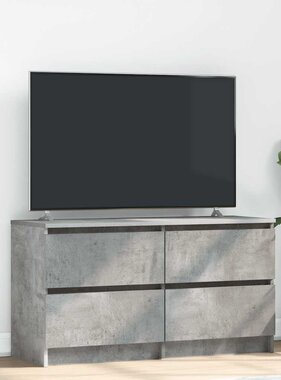 VidaXL Tv-meubel 100x35x54 cm bewerkt hout betongrijs