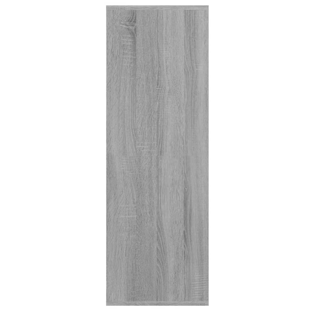VidaXL Schoenenrek 54x34x100,5 cm bewerkt hout grijs sonoma eikenkleur