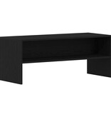 VidaXL Tv-meubel 100x40x40 cm spaanplaat zwart eikenkleurig