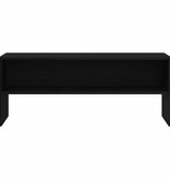 VidaXL Tv-meubel 100x40x40 cm spaanplaat zwart eikenkleurig