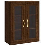VidaXL Hangkast 69,5x34x90 cm bruin eikenkleur