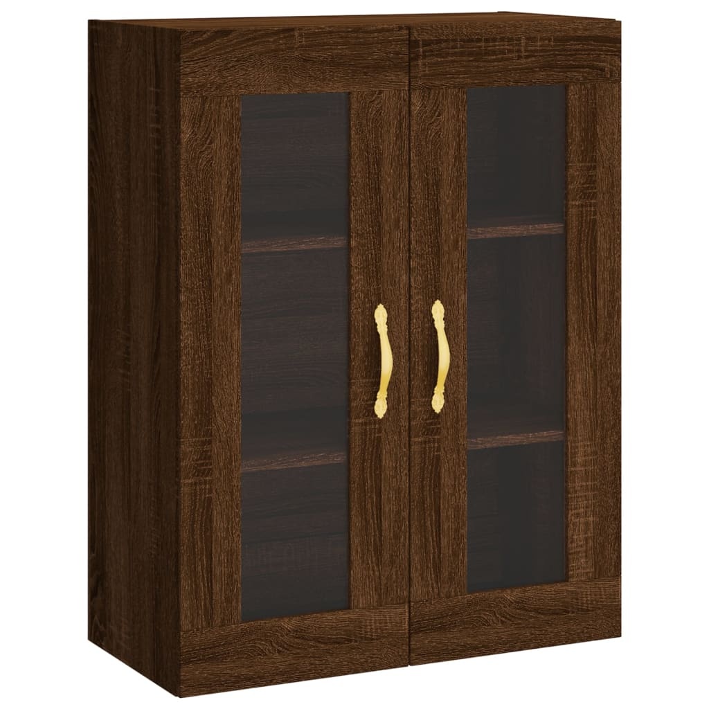VidaXL Hangkast 69,5x34x90 cm bruin eikenkleur
