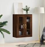 VidaXL Hangkast 69,5x34x90 cm bruin eikenkleur