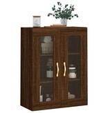 VidaXL Hangkast 69,5x34x90 cm bruin eikenkleur