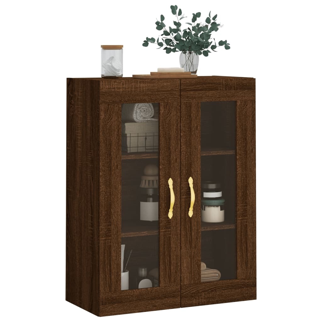VidaXL Hangkast 69,5x34x90 cm bruin eikenkleur