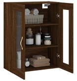 VidaXL Hangkast 69,5x34x90 cm bruin eikenkleur