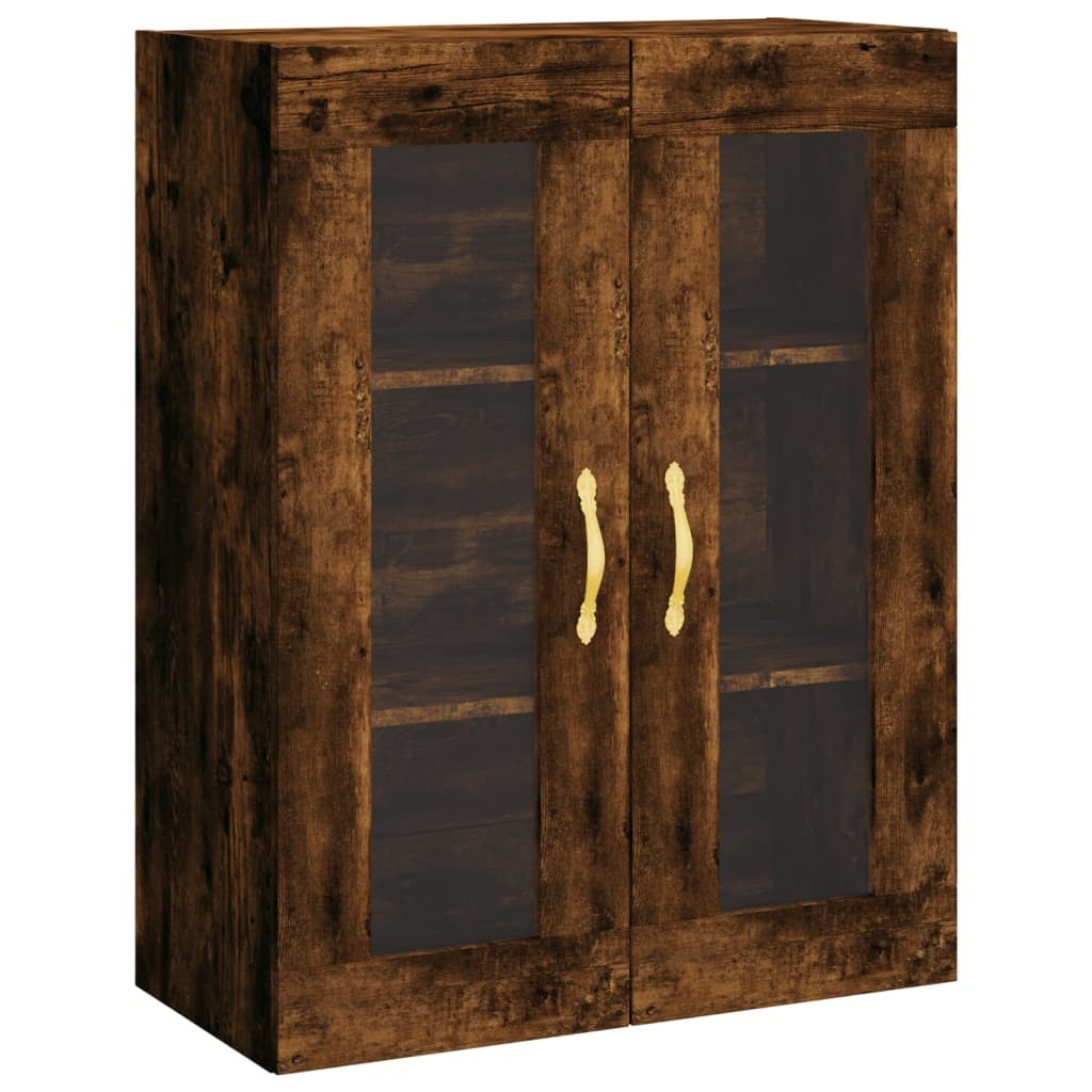 VidaXL Hangkast 69,5x34x90 cm gerookt eikenkleurig