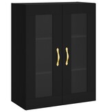VidaXL Hangkast 69,5x34x90 cm zwart