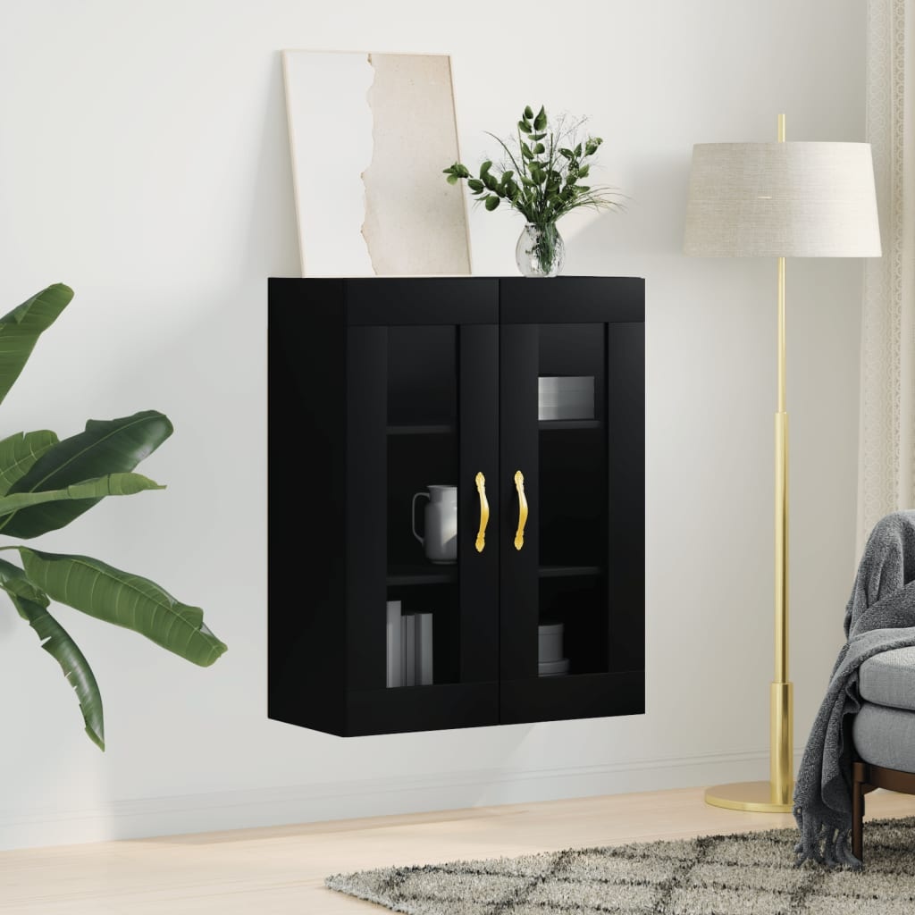 VidaXL Hangkast 69,5x34x90 cm zwart