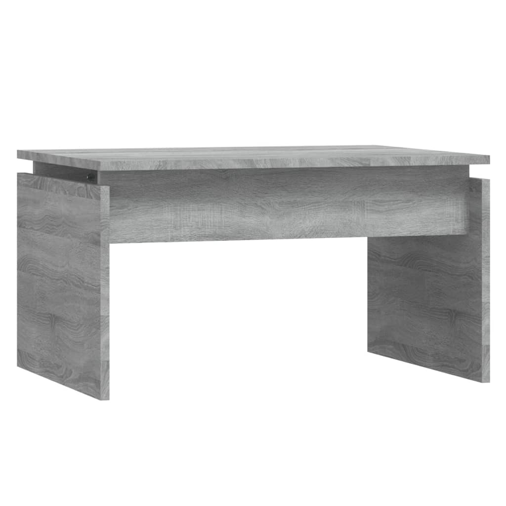VidaXL Salontafel 68x50x38 cm bewerkt hout grijs sonoma eiken
