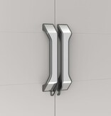 VidaXL Opbergkast Gear 182 cm zwart en grijs