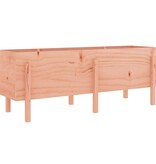 VidaXL Plantenbak verhoogd 160x50x57 cm massief grenenhout douglas